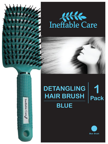 Shop Our Boar Bristle Hair Brush set - Blue On Amazon