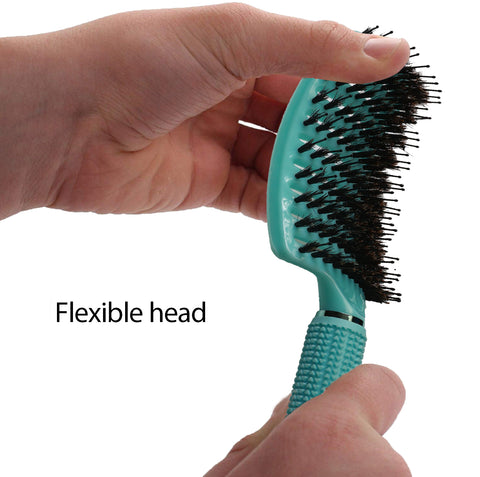 Shop Our Boar Bristle Hair Brush set - Blue On Amazon