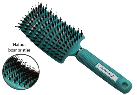 Shop Our Boar Bristle Hair Brush set - Blue On Amazon